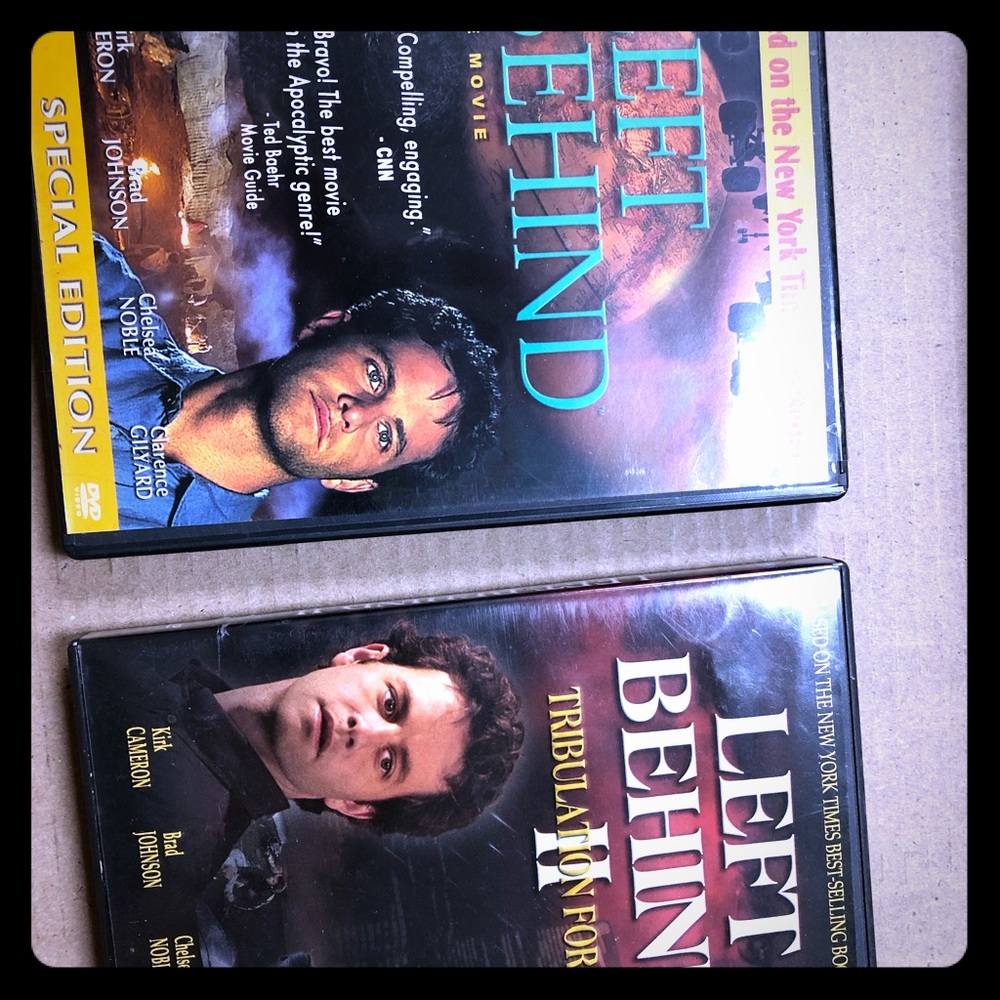 1 Pair previously viewed dvds.